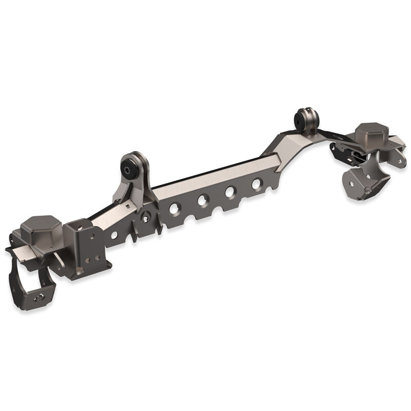 Jeep Wrangler JL Axle Swap Kit - Front - Artec Industries - 1 Ton Apex Superduty w/ Daystar Bushings - `18-`25